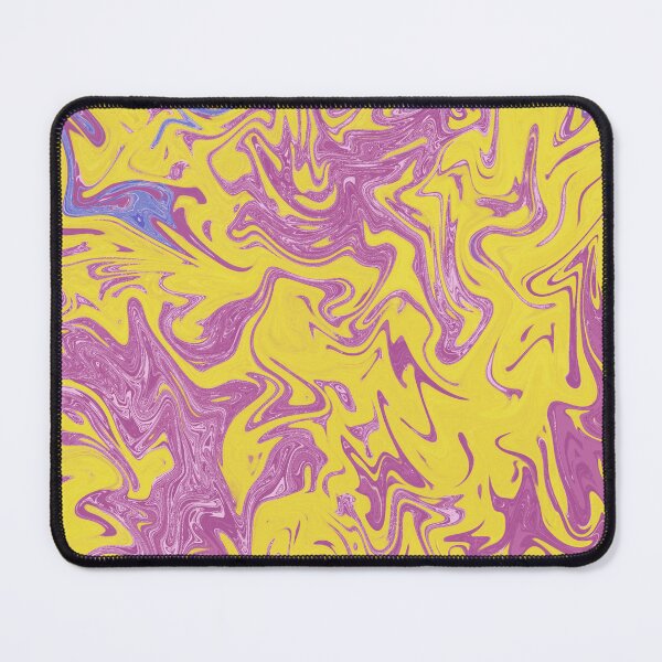 Item preview, Beautiful Swirls in Purple, Yellow, and Purple - Liquid Marble Art designed and sold by Victoria Rose.