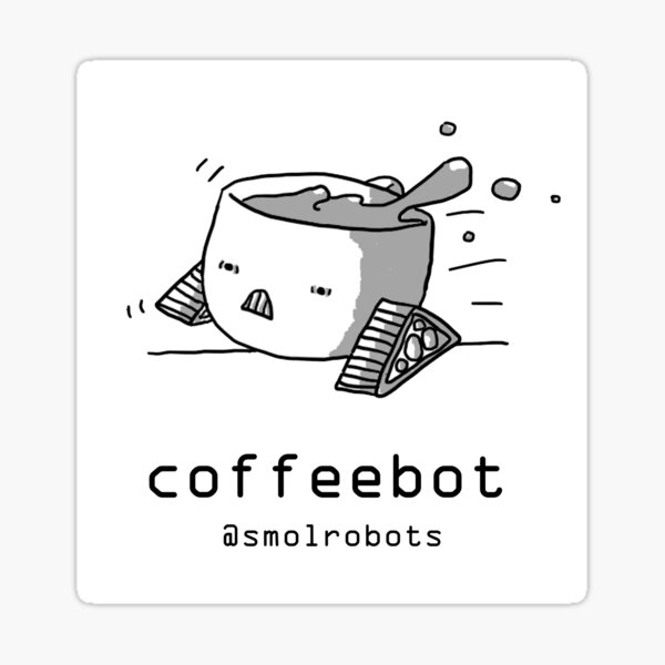Coffeebot Sticker