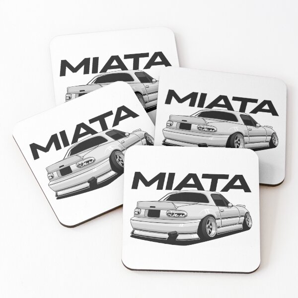 Item preview, Mazda Miata White designed and sold by vektoranda.