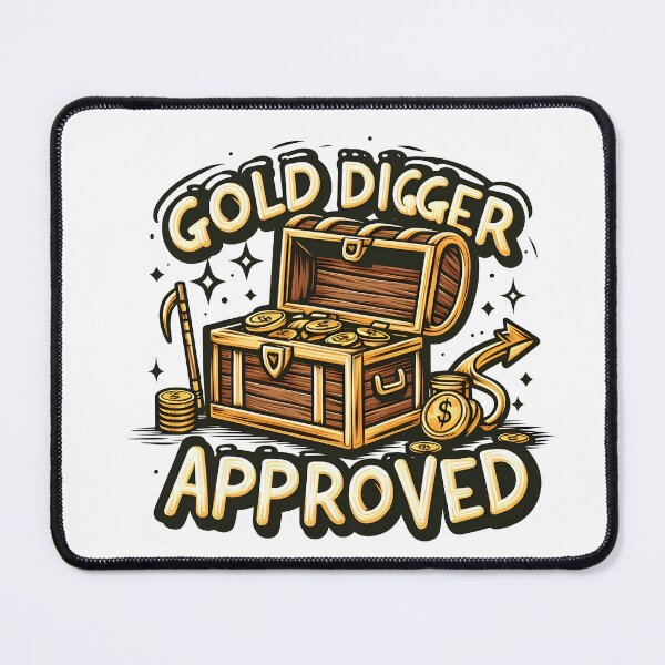 Item preview, Treasure Chest: Gold Digger Approved designed and sold by Dungeon-Depot.