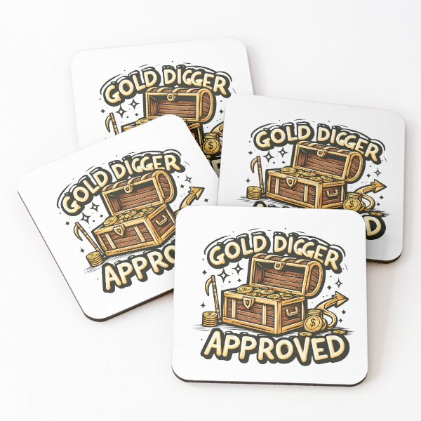 Item preview, Treasure Chest: Gold Digger Approved designed and sold by Dungeon-Depot.