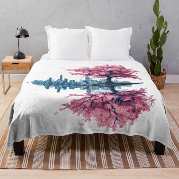 Item preview, Sakura cherry blossoms - Illustration designed and sold by FlowersColorful.