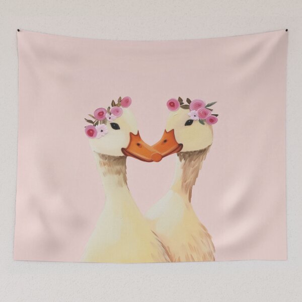 Item preview, Ducks in love designed and sold by RoseAesthetic.