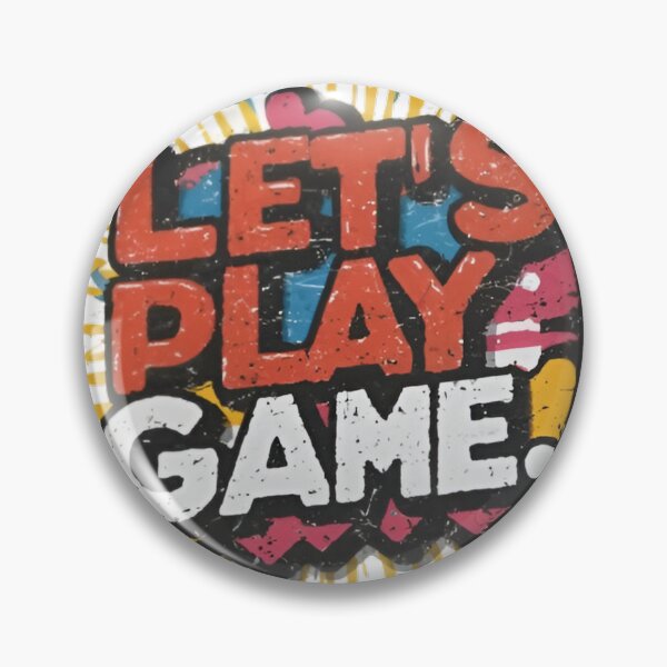 Item preview, Let's Play Game! designed and sold by luckyanimechann.