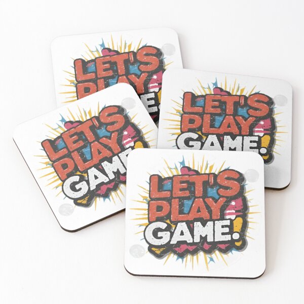 Item preview, Let's Play Game! designed and sold by luckyanimechann.