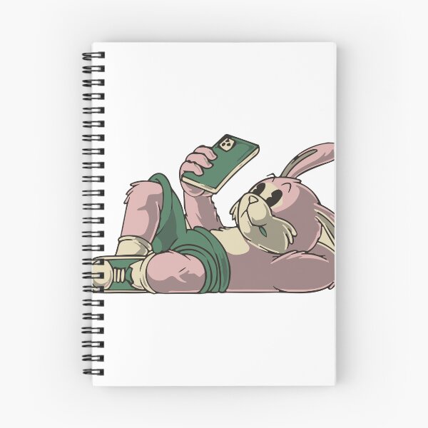 Item preview, Rabbit Mascot Watching Tick Tocks designed and sold by The  Qash.