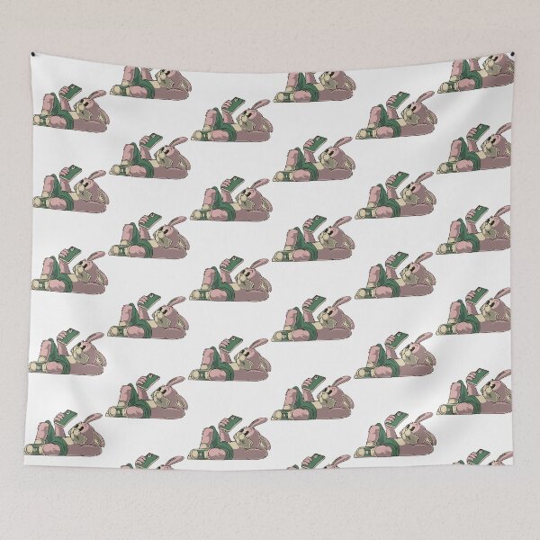 Item preview, Rabbit Mascot Watching Tick Tocks designed and sold by The  Qash.