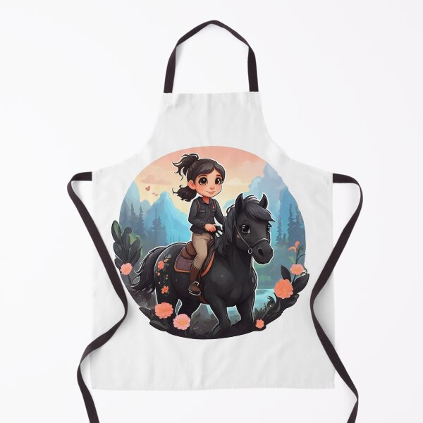 Artikelvorschau, Ein Mädchen beim Reiten entworfen und verkauft von TimeBender.