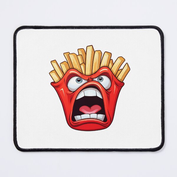 Item preview, Angry french fries designed and sold by VirtualArtGuy.