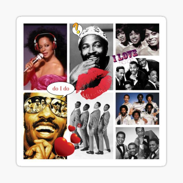 Motown Music Sticker