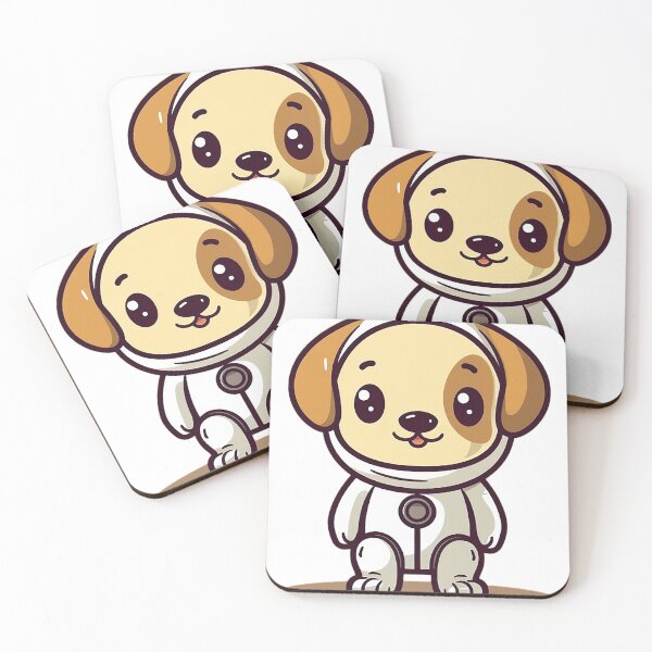 Item preview, Cute dog in an astronaut suit designed and sold by Zen Lael.