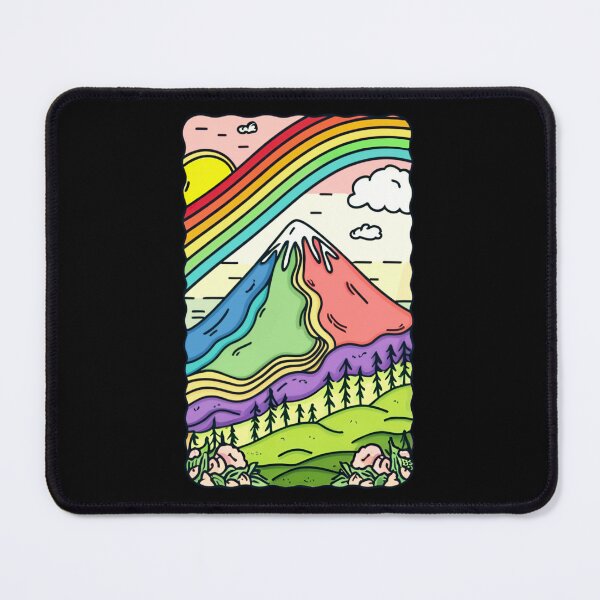 Item preview, Rainbow Mountain designed and sold by WatercolorWilds.