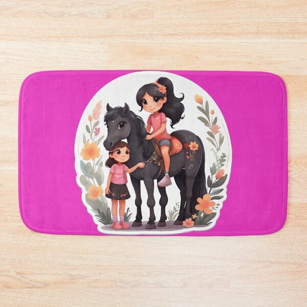 Item preview, Two girls and a horse designed and sold by TimeBender.