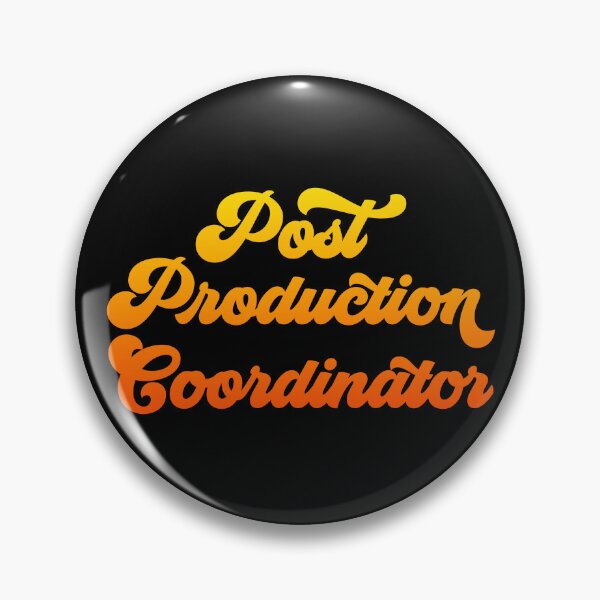 Item preview, Groovy Post Production Coordinator Film Crew designed and sold by NermilioDesigns.