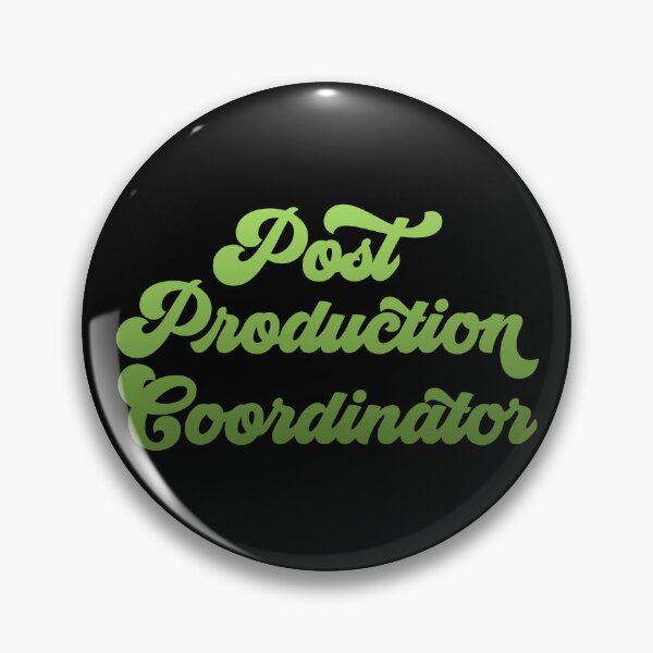 Item preview, Groovy Post Production Coordinator Film Crew designed and sold by NermilioDesigns.