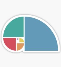Golden ratio Sticker