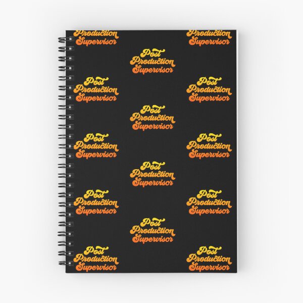 Item preview, Groovy Post Production Supervisor Film Crew designed and sold by NermilioDesigns.