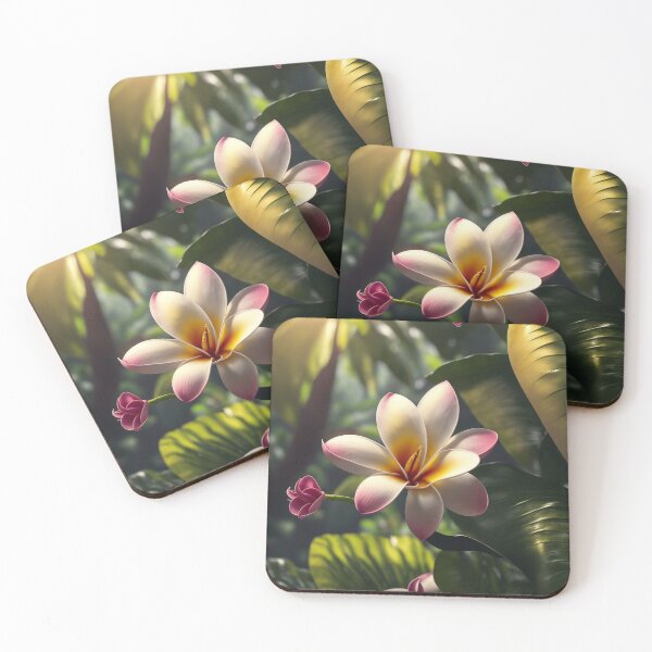 Item preview, Blossoming Beauty: Plumeria Elegance designed and sold by ArtLab-store.