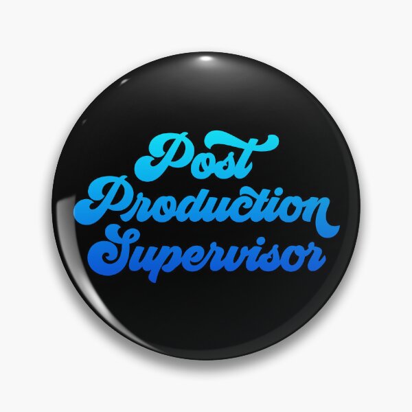 Item preview, Groovy Post Production Supervisor Film Crew designed and sold by NermilioDesigns.