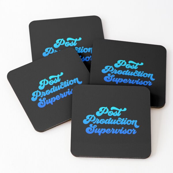 Item preview, Groovy Post Production Supervisor Film Crew designed and sold by NermilioDesigns.