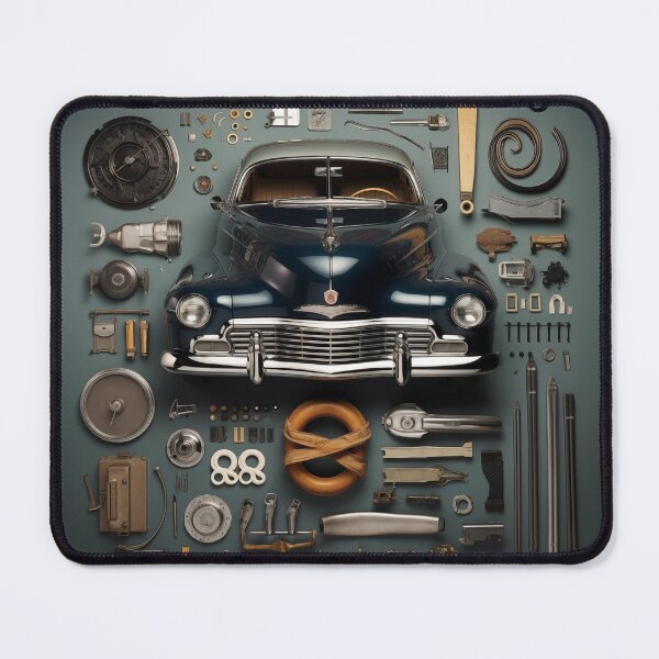 Item preview, 1948 Cadillac Series 62 Classic Car Knolling Craft designed and sold by StefNomadLife.