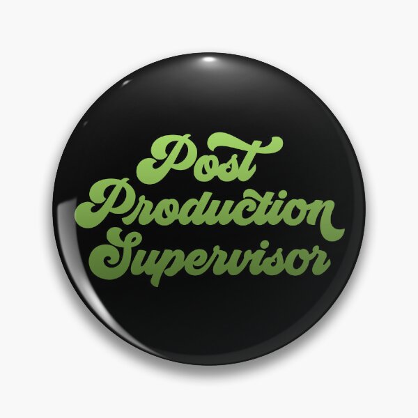 Item preview, Groovy Post Production Supervisor Film Crew designed and sold by NermilioDesigns.