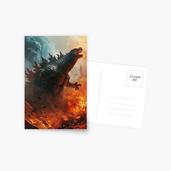 Item preview, King Godzilla - Painting designed and sold by GaudaPrime31.