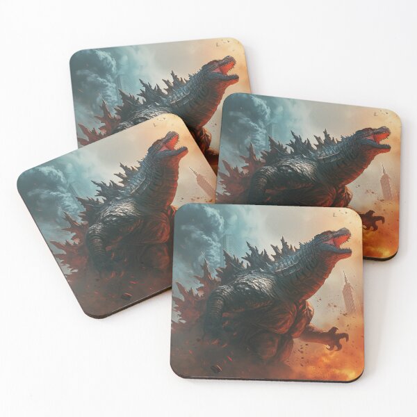 Item preview, King Godzilla - Painting designed and sold by GaudaPrime31.
