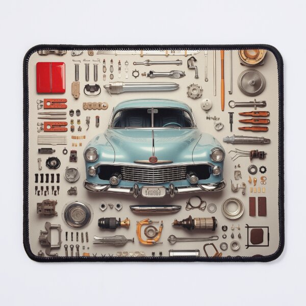 Item preview, 1948 Cadillac Series 62 Classic Car Knolling Craft designed and sold by StefNomadLife.