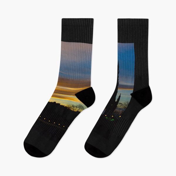 Item preview, Edinburgh Sunset Skyline  designed and sold by Alisonchambers2.