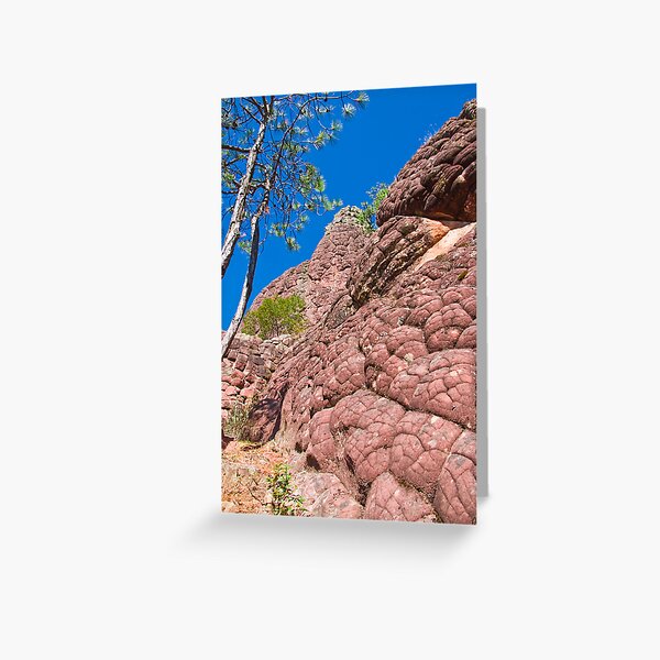 Beehive rock Greeting Card