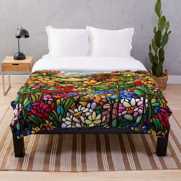 Item preview, Vitrales Flores Silvestres Coloridas designed and sold by ChanceTwoArt.