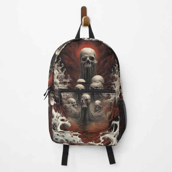 Item preview, Skulls and Smoke Over Water designed and sold by CailaStyle.