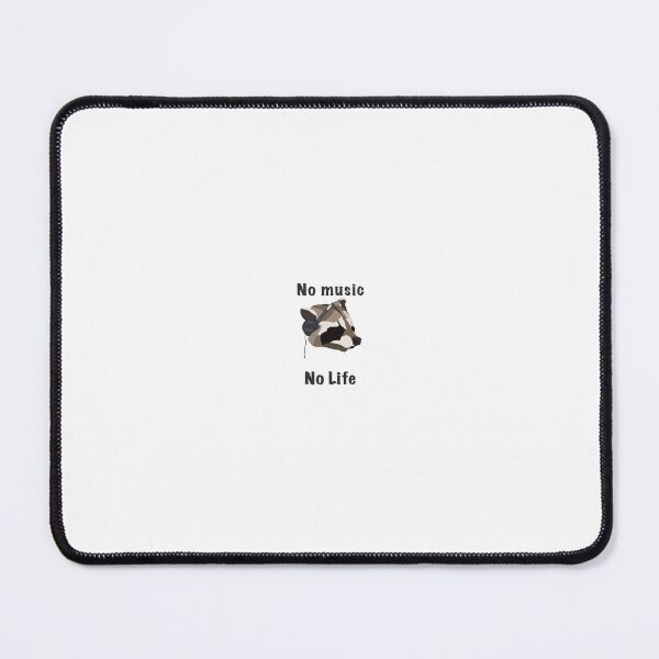 Item preview, No Music, No Life Racoon designed and sold by Caelestisandegg.