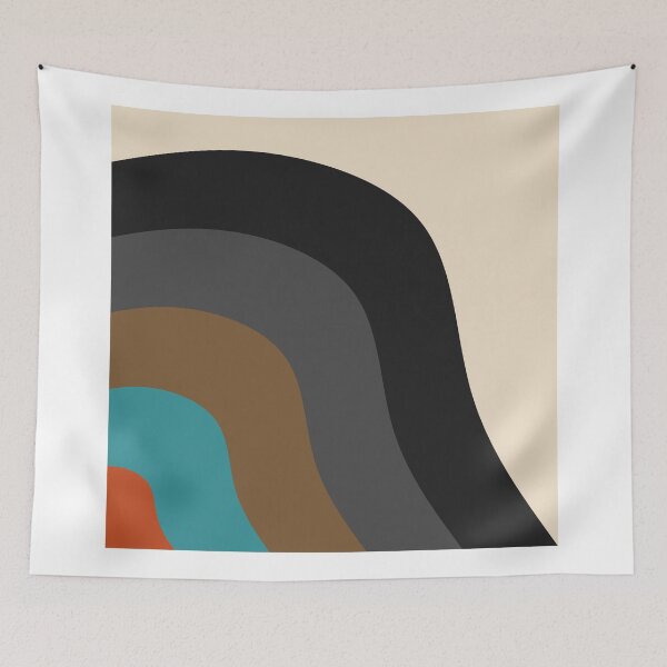 Item preview, Modern Curved Lines designed and sold by teacherpeiyuan.