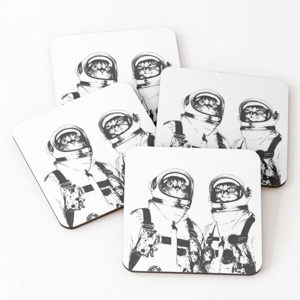 Item preview, Cats astronaut  designed and sold by Refined-Raiment.