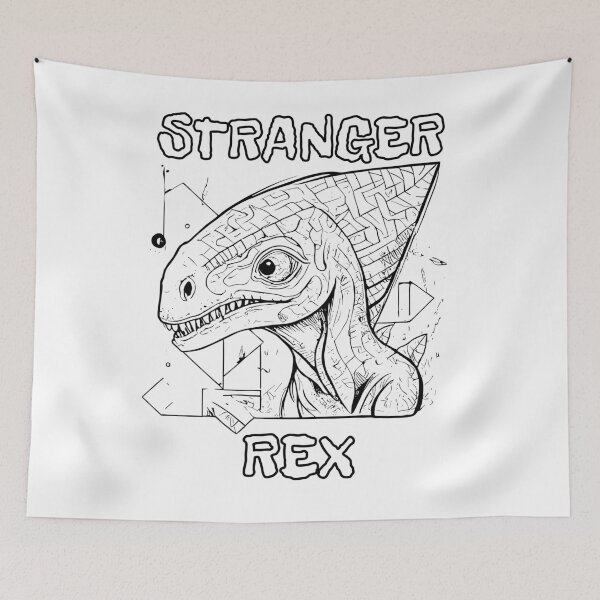 Item preview, Stranger Rex Dinosaur designed and sold by Adiksonarts.