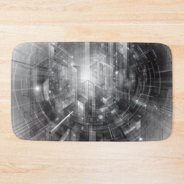 Item preview, Geometric Space: Light in the Darkness designed and sold by Lyavalio.