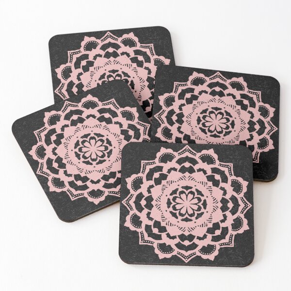 Artikelvorschau, Deva Mandala - Coal + Rose entworfen und verkauft von Irene Estelle.