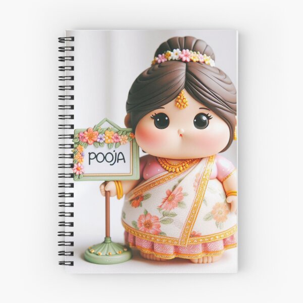 Item preview,  Pooja Chubby Girl Cartoon  designed and sold by Vaidustock.