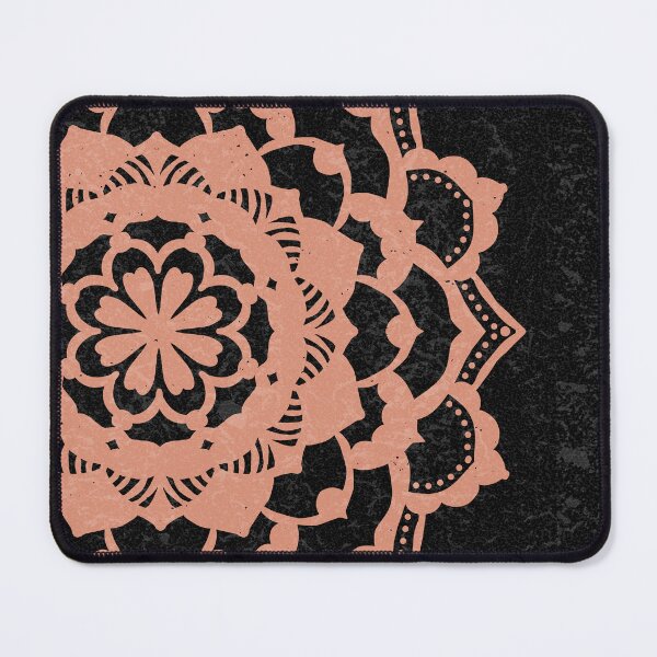 Item preview, Deva Mandala - Coal + Coral designed and sold by Irene Estelle.