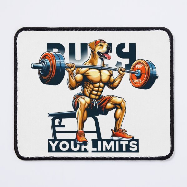 Item preview, Canine Limits: Gym Inspiration designed and sold by Shams-Studio.