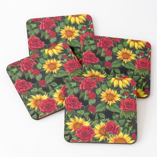 Item preview, Roses and sunflowers designed and sold by WendyMaree.
