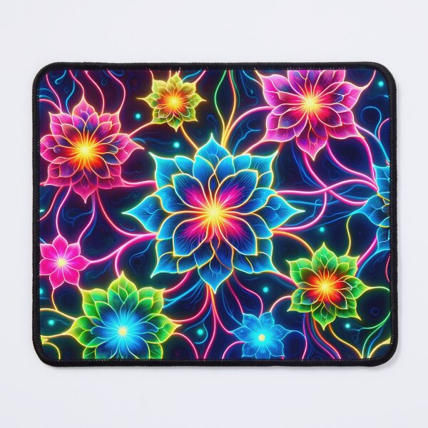 Item preview, Modern ,Neon Floral Design designed and sold by GPrint001.