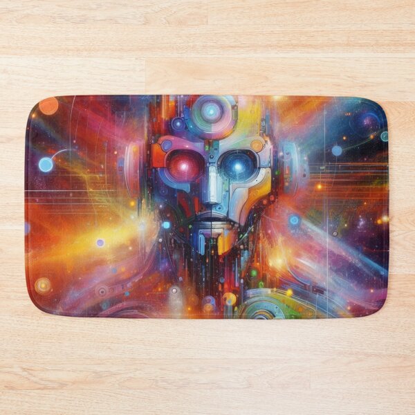 Item preview, Space Robot in the Light of Stars designed and sold by Lyavalio.