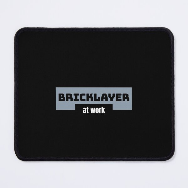 Item preview, Bricklayer at work, craftsman, building job, hard landscaping designed and sold by Work life.