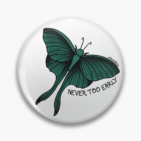 Item preview, “Never Too Early” Flash Tattoo designed and sold by IntrepidBeans.