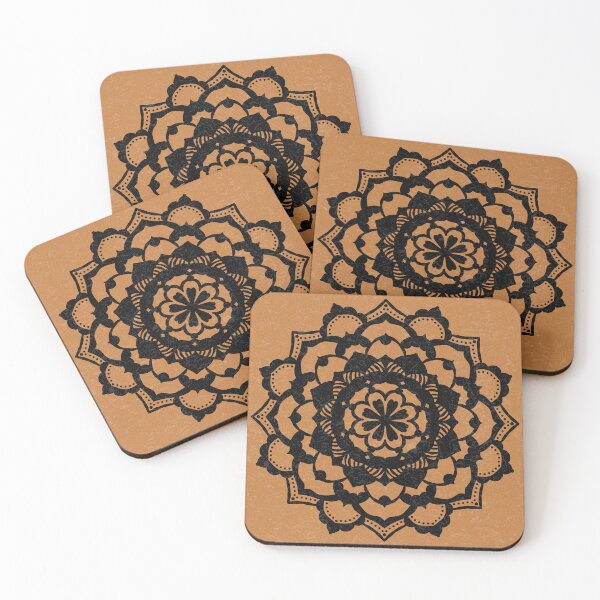 Item preview, Deva Mandala - Rust + Coal designed and sold by Irene Estelle.