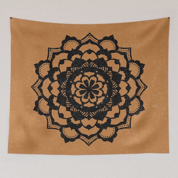 Item preview, Deva Mandala - Rust + Coal designed and sold by Irene Estelle.