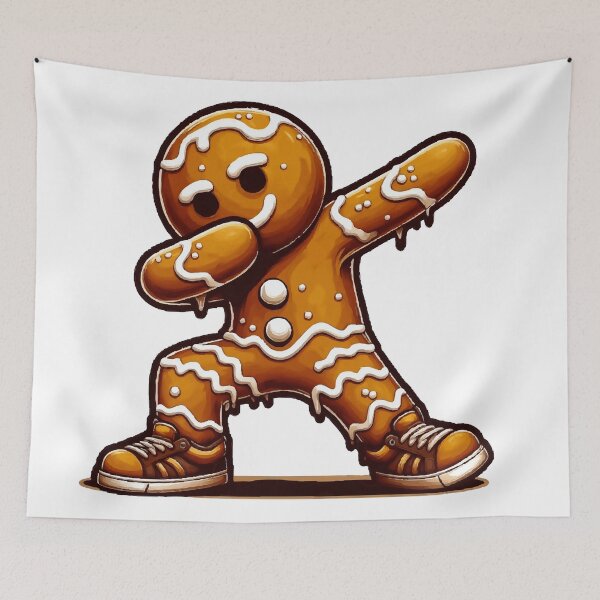 Item preview, Dabbing gingerbread man designed and sold by Designowner.
